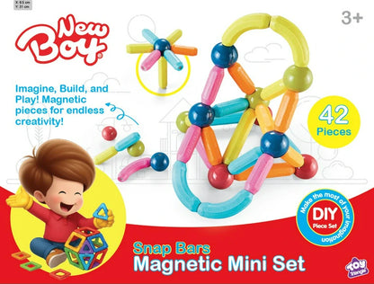 New Boy Small Size Assembled Magnetic Rod (42Pcs)