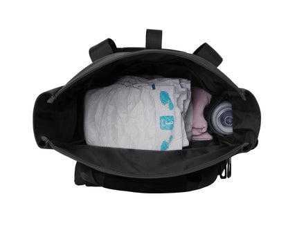 Kikkaboo - Cerise Mama Bag - Black