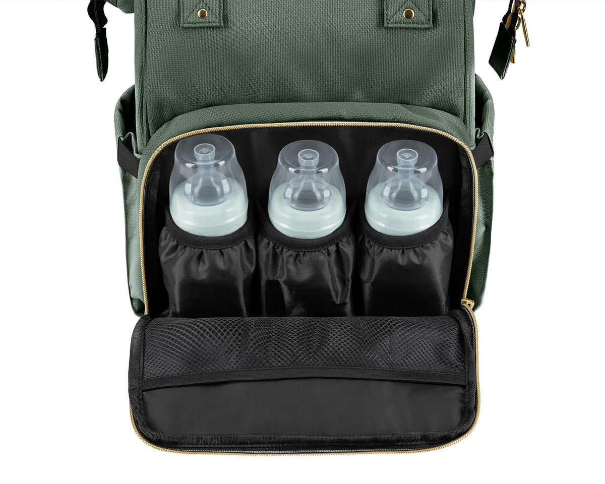 Kikkaboo - Siena Mama Bag - Army Green
