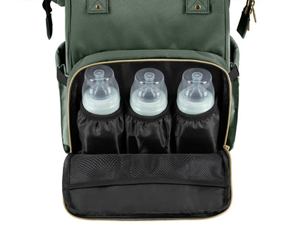 Kikkaboo - Siena Mama Bag - Army Green