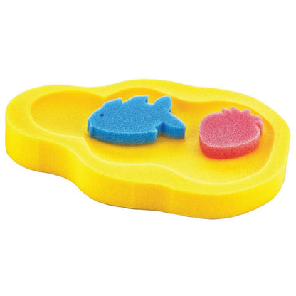 Babyjem Baby Bath Sponge (0+ Months, Yellow)