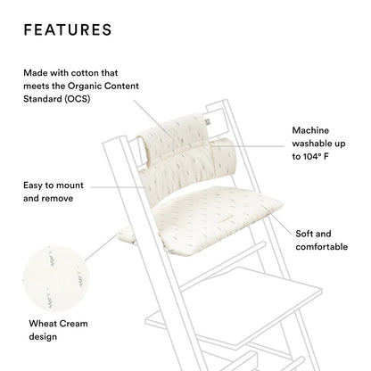 Stokke Tripp Trapp Cushion (Wheat Cream)