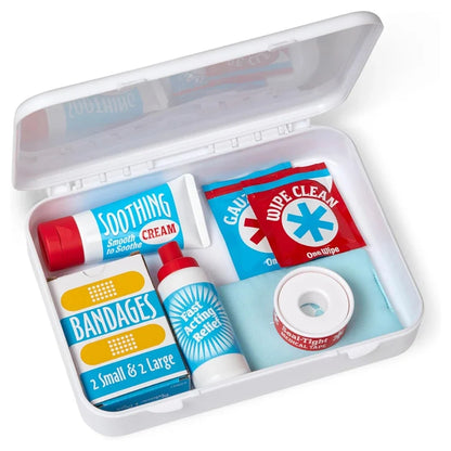 Melissa & Doug - Get Well First Aid Kit Play Set - 25 Pcs - Multicolor