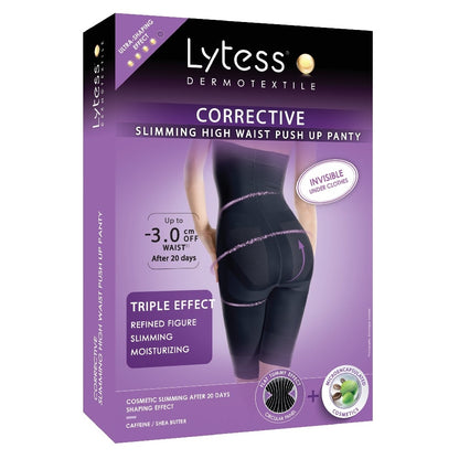 Lytess Corrective Slimming High Waist Push UP Panty (Beige, S/M)