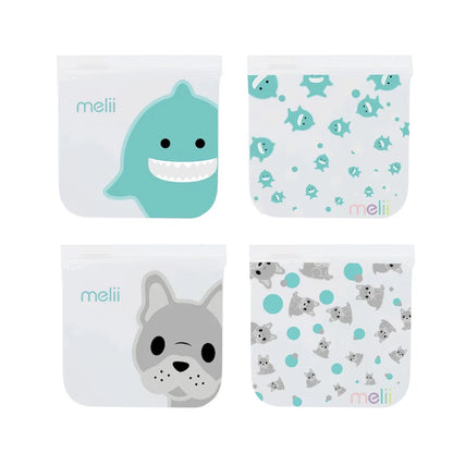 Melii Reusable Snack Bags - Pack of 4