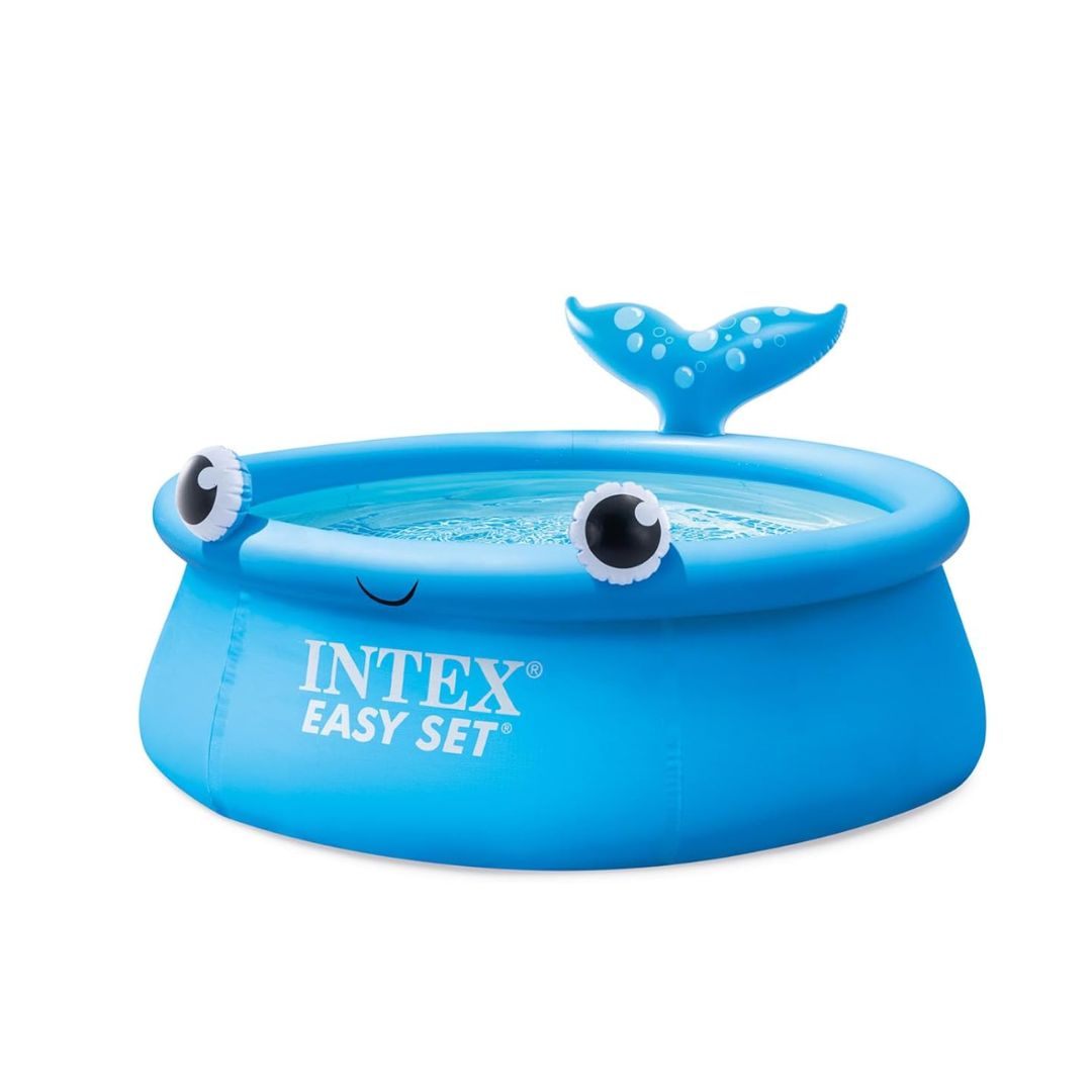 Intex Jolly Whale Easy Set Pool (Blue)