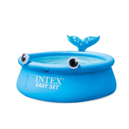 Intex Jolly Whale Easy Set Pool (Blue)