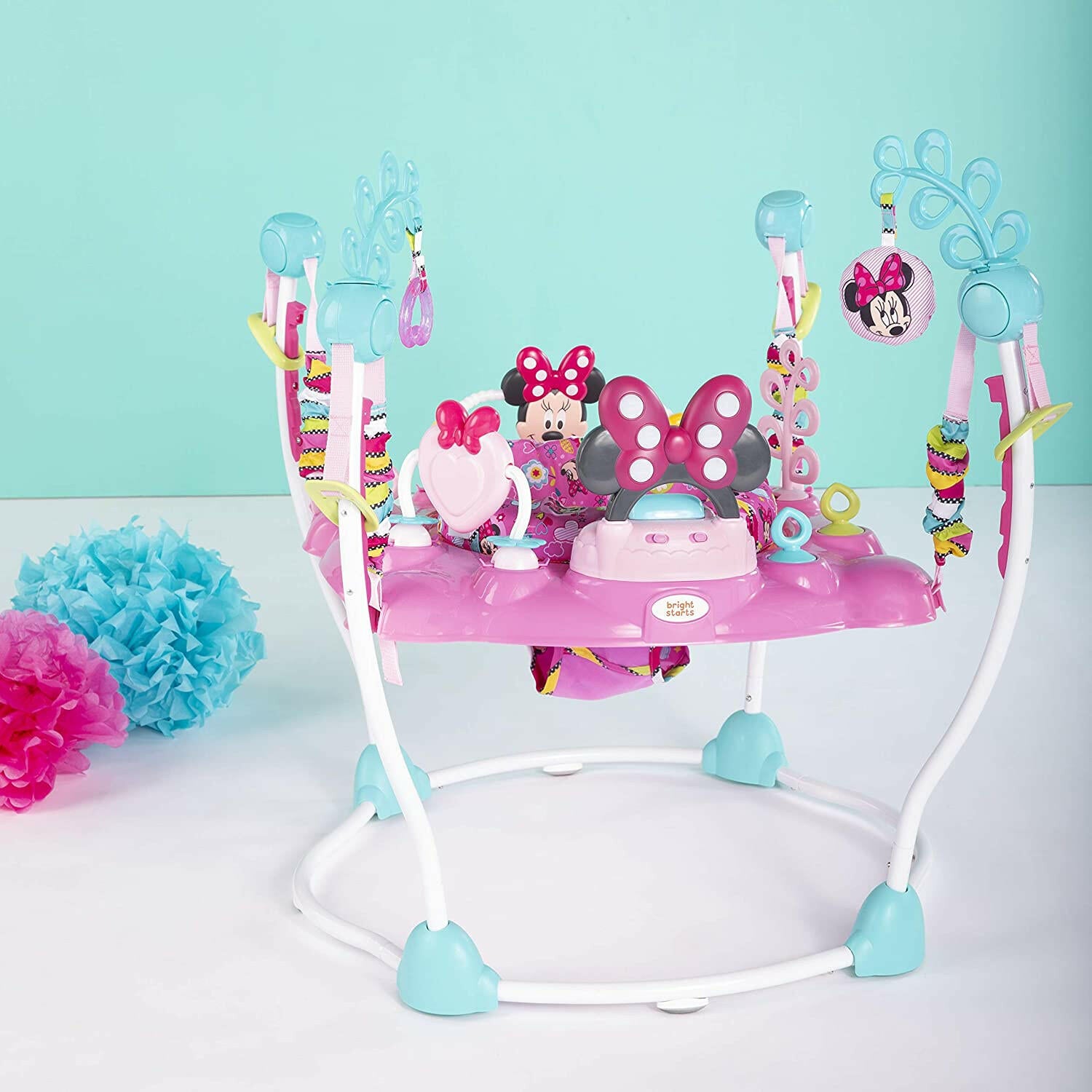 Bright Starts Disney Jumperoo Minnie Mouse - Pink.
