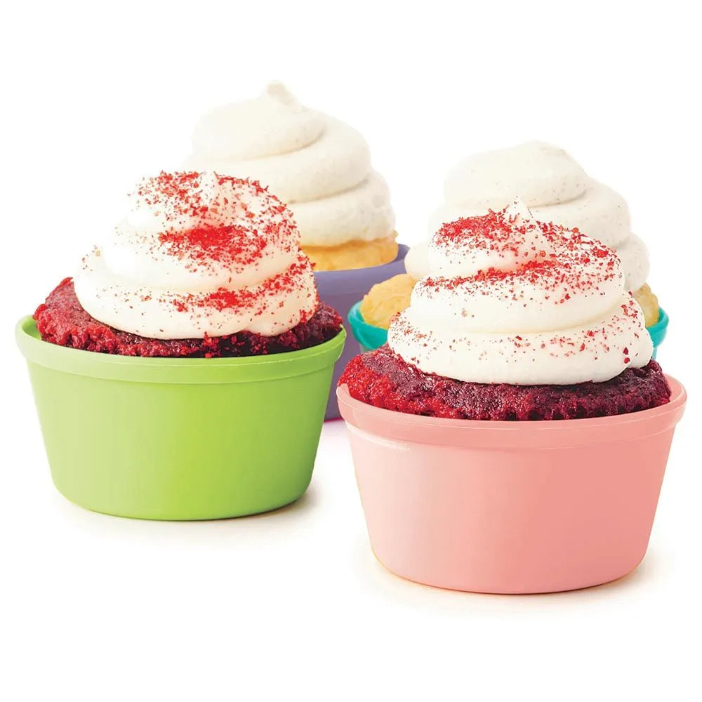 Melii Rainbow Silicone Food Cups (2.8oz)