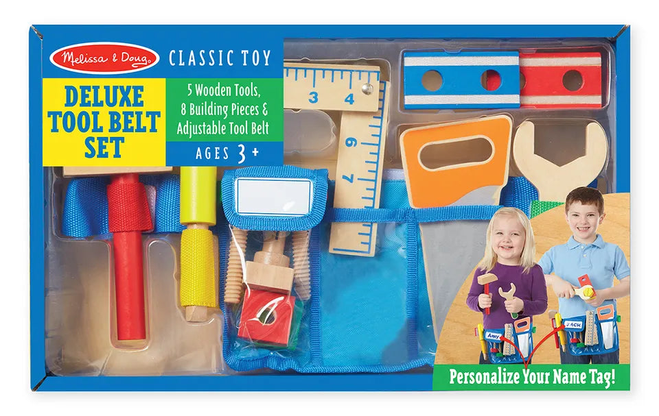 Melissa & Doug - Deluxe Tool Set - Multicolor
