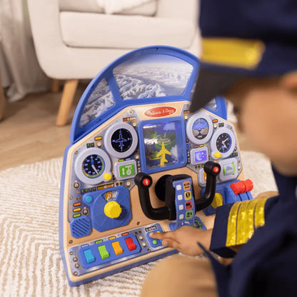 Melissa & Doug - Jet Pilot Interactive Dashboard - Multicolor
