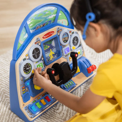 Melissa & Doug - Jet Pilot Interactive Dashboard - Multicolor