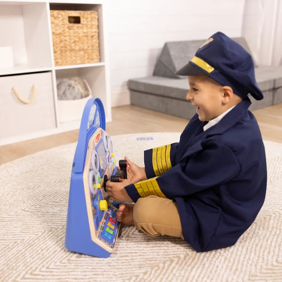 Melissa & Doug - Jet Pilot Interactive Dashboard - Multicolor