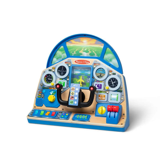 Melissa & Doug - Jet Pilot Interactive Dashboard - Multicolor