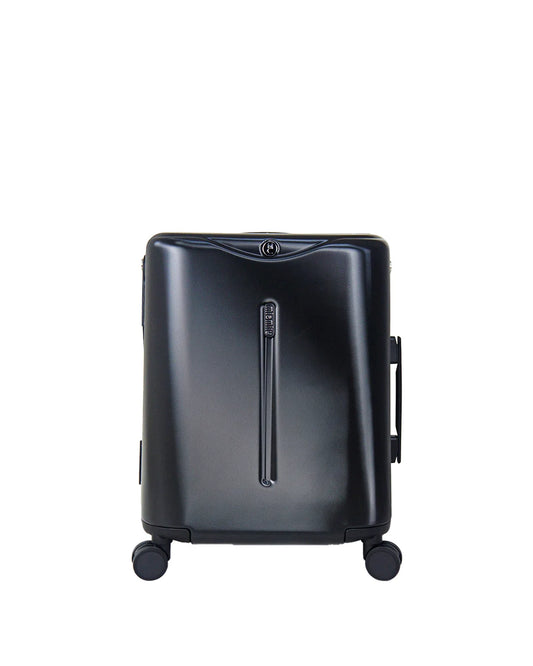 Miamily Carry On Luggage Suitcase (Midnight Black)