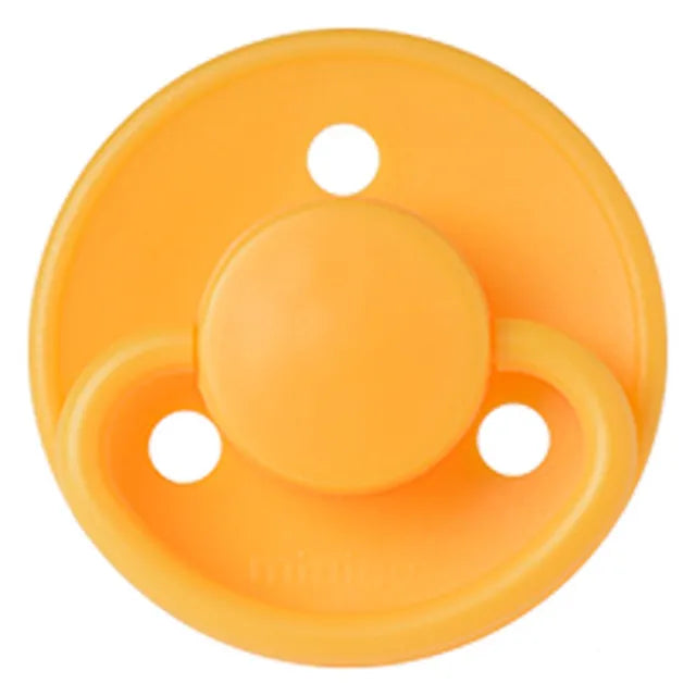 Mininor Round Pacifier Latex (0M+)