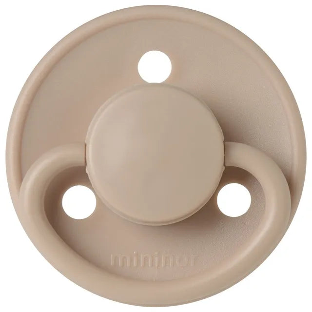 Mininor Round Pacifier Silicone (0m+)