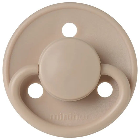 Mininor Round Pacifier Silicone (0m+)