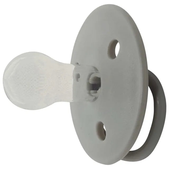 Mininor Round Pacifier Silicone - Pack of 2 (6M+)