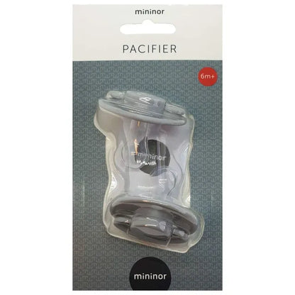Mininor Round Pacifier Silicone - Pack of 2 (6M+)