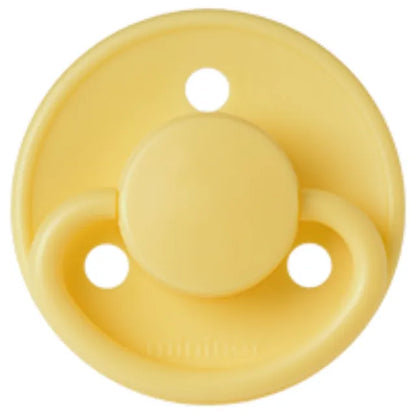 Mininor Round Pacifier Latex (0M+)