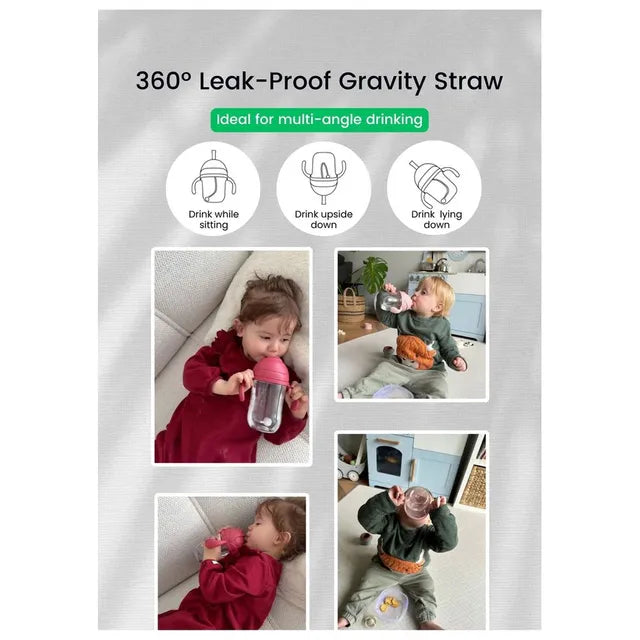 Mininor Non Spill Trainer Straw Cup (330ml)