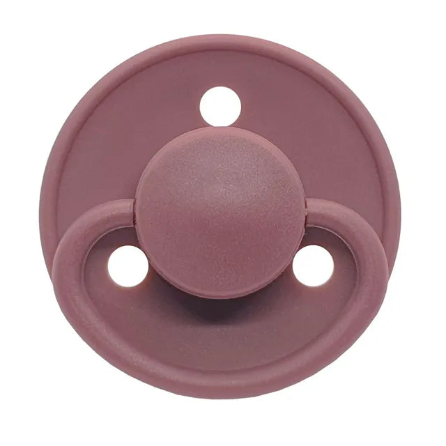 Mininor Round Pacifier Latex - Pack of 2 (0M+)