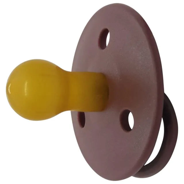Mininor Round Pacifier Latex - Pack of 2 (0M+)
