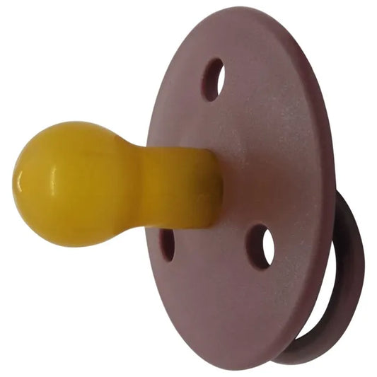Mininor Round Pacifier Latex - Pack of 2 (0M+)