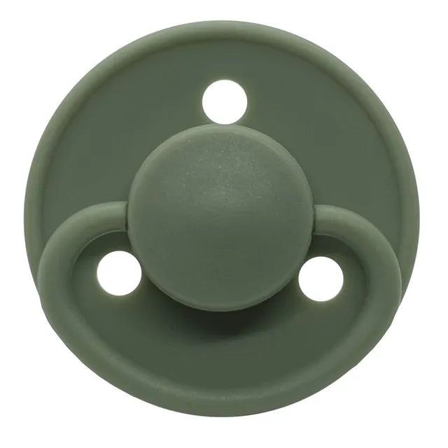 Mininor Round Pacifier Latex - Pack of 2 (0M+)