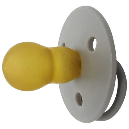 Mininor Round Pacifier Latex - Pack of 2 (6M+)