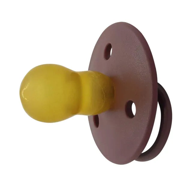 Mininor Round Pacifier Latex - Pack of 2 (6M+)