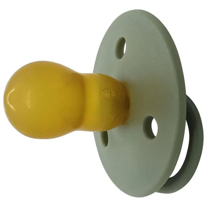 Mininor Round Pacifier Latex - Pack of 2 (6M+)