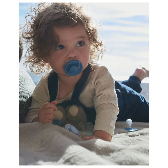 Mininor Round Pacifier Latex (6M+)