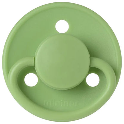 Mininor Round Pacifier Latex (0M+)