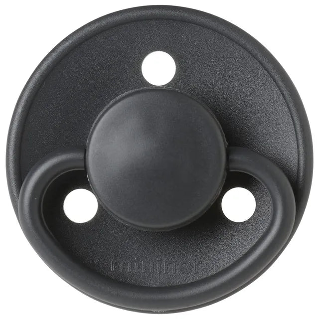 Mininor Round Pacifier Latex (0M+)