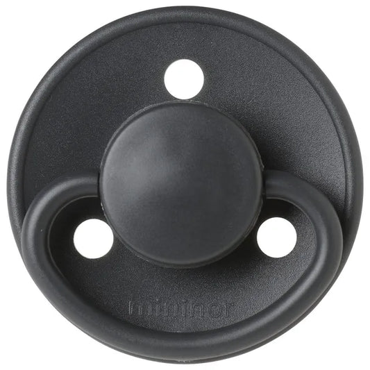 Mininor Round Pacifier Latex (0M+)