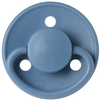Mininor Round Pacifier Latex (0M+)