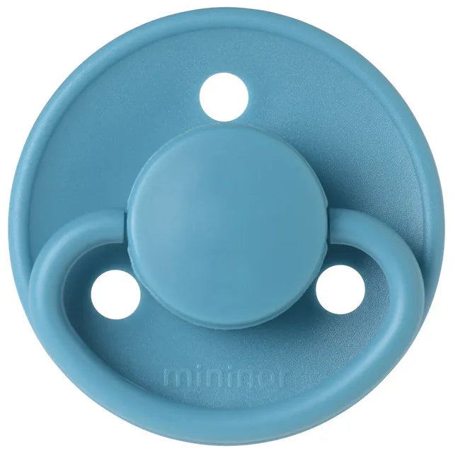 Mininor Round Pacifier Latex (0M+)