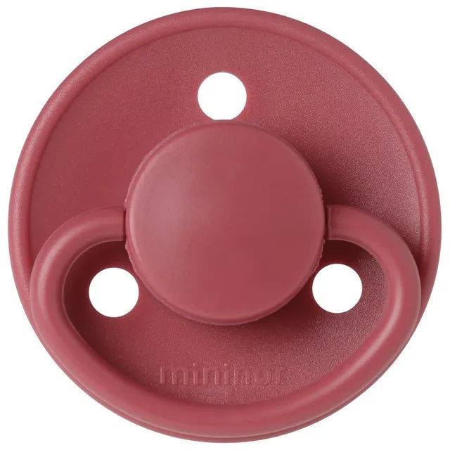 Mininor Round Pacifier Silicone (0m+)