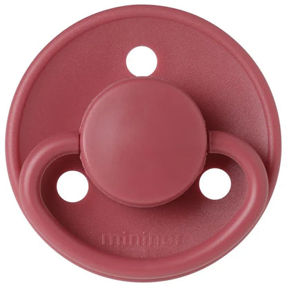 Mininor Round Pacifier Silicone (0m+)