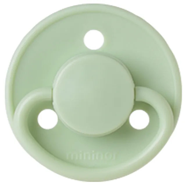 Mininor Round Pacifier Latex (0M+)