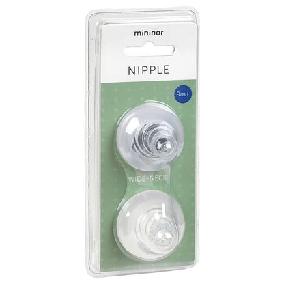 Mininor Silicone Nipple (Clear)