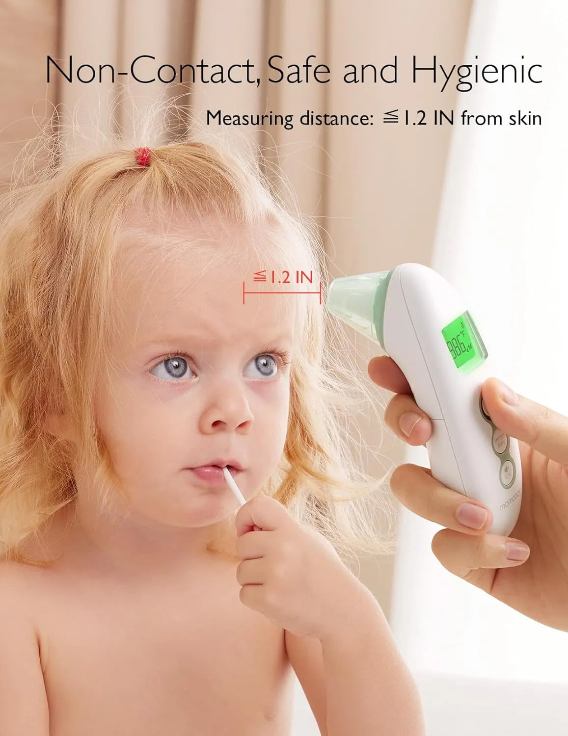 Momcozy Non-Contact Forehead and Ear Thermometer