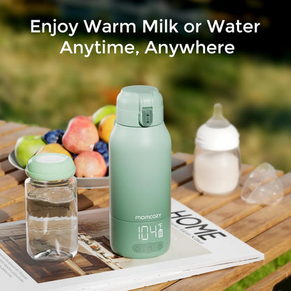 Momcozy Portable Breast Milk & Water Warmer for Travel (17oz/500 ml)