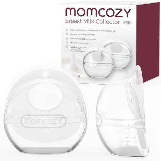 Momcozy مجمّع حليب الأم القابل لإعادة الاستخدام للرضاعة الطبيعية (90ml)