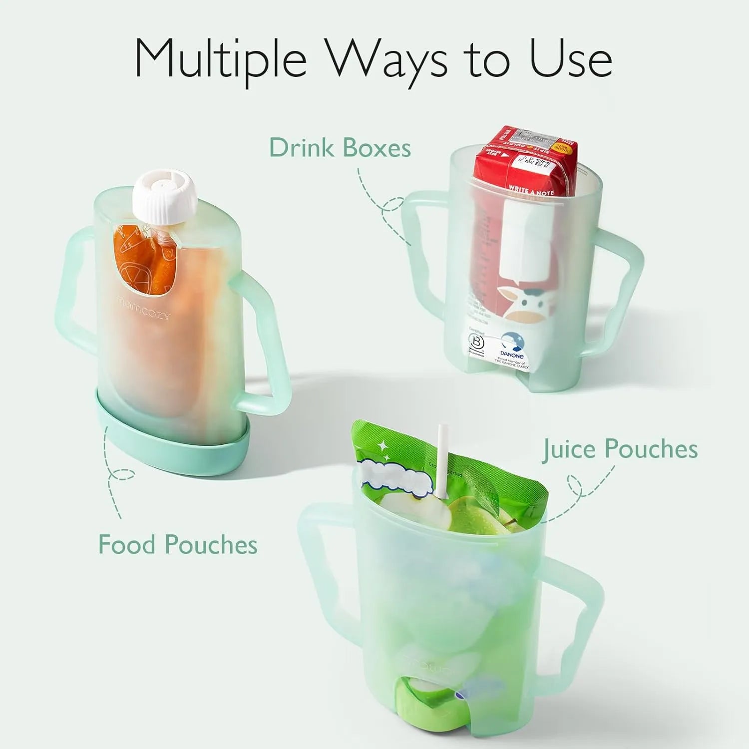 Momcozy Self-Feeding Squeeze Pouch Holder