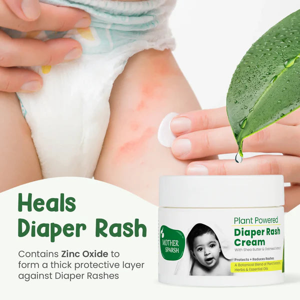 Mother Sparsh Plant Powered Diaper Rash Cream, 50g