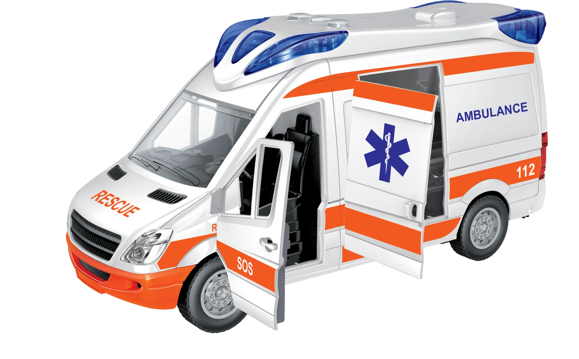 New Boy Ambulance With Light & Sound