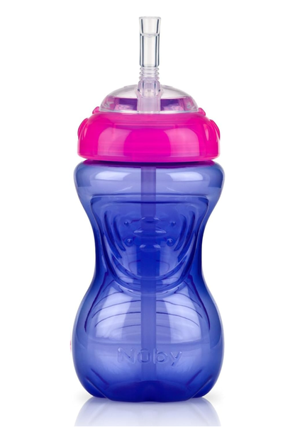 Nuby Flex Straw Cups (Assorted) - Pack of 3